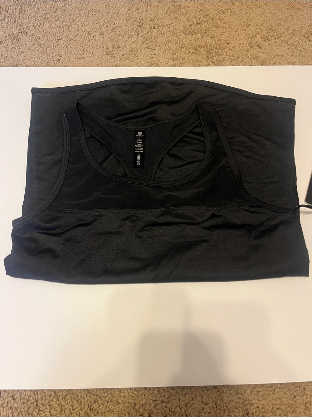 90 Degree By Reflex Black Racerback Tank